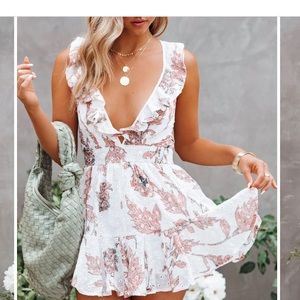 Vici cotton eyelet romper